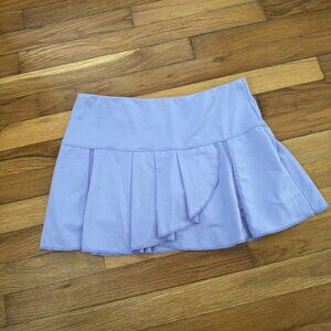 Lucky in Love Women's Purple Skort Pleated Tennis Size M
